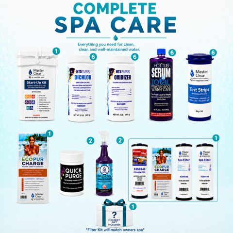 Aqua Hale Spa Complete Care - Subscription Bundle