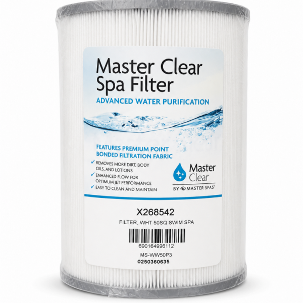 Master Spas X268542 H2X Swim Spa Stand-Alone Filter (50 Sq. Ft.)