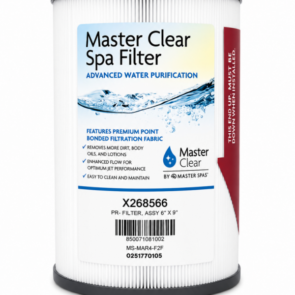 Master Spas X268566 Outer Locking Filter (50 Sq. Ft.) – 2025+ Twilight, H2X & Michael Phelps Series