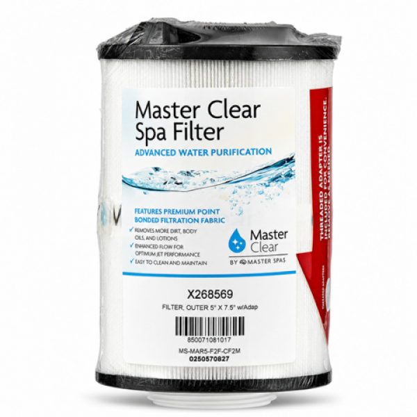 Master Spas X268569 EcoPur® Outer Locking Filter (35 Sq. Ft.) – 2025+ Getaway Series