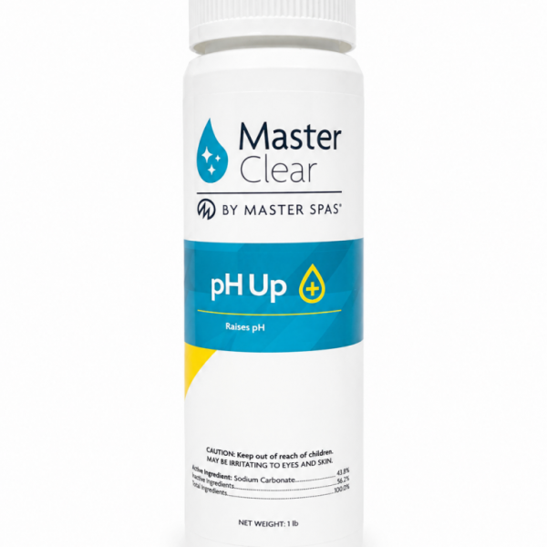 Master Clear pH Up 2 lb | Fast-Dissolving Spa & Swim Spa pH Increaser