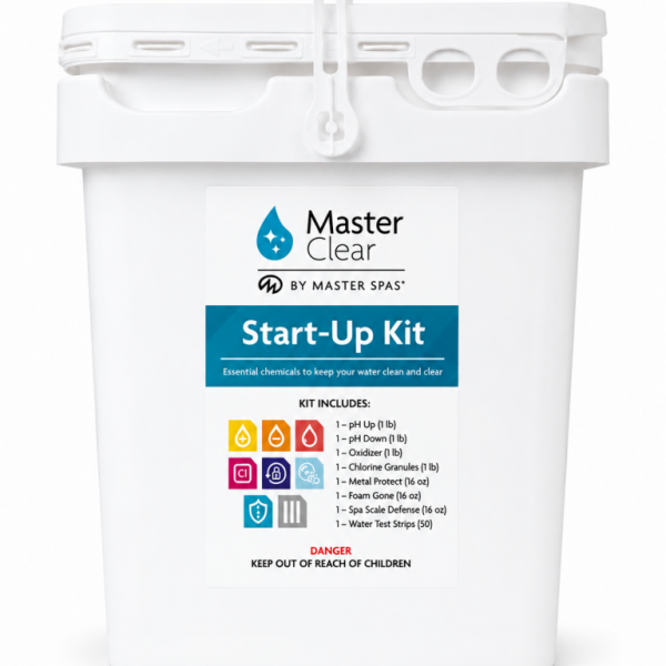 Master Clear Spa Start-Up Kit | Complete Chemical Kit for New Hot Tubs
