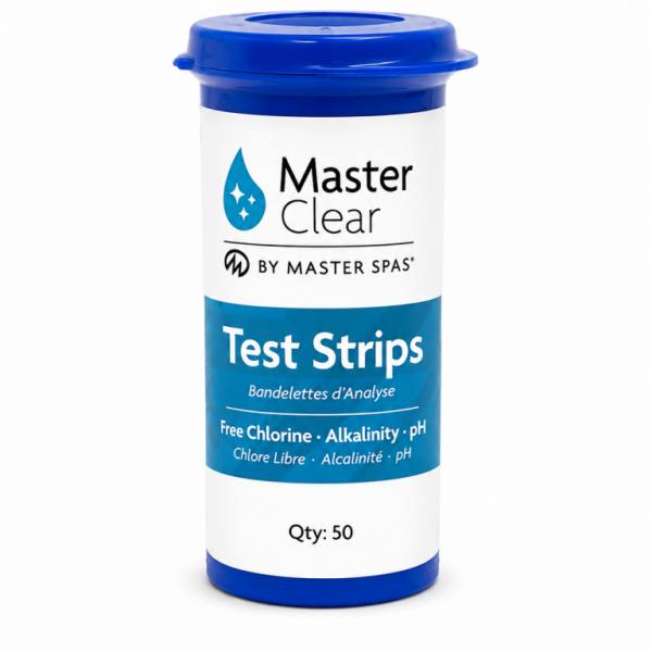 Master Clear 5-Way Test Strips | Fast & Accurate Hot Tub & Swim Spa Water Testing