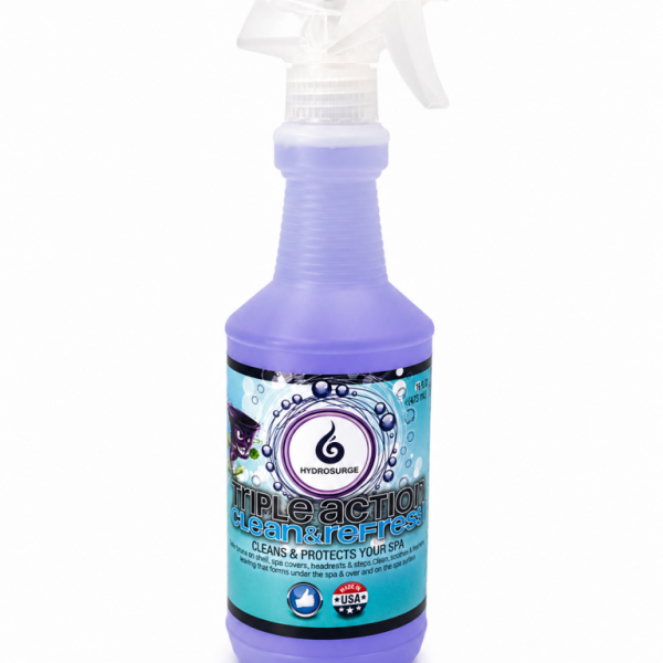 HydroSurge Triple Action Clean 16 oz | Spa Shell, Cover & Surface Cleaner
