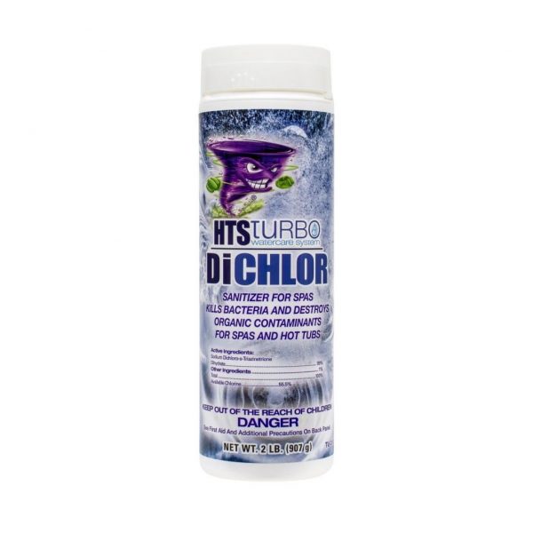 HTS Turbo 2 lb Dichlor Granular Chlorine for Spas and Swim Spas